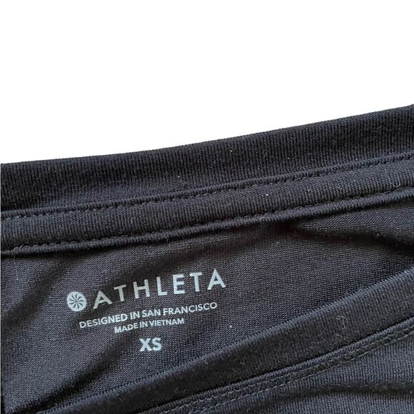 ATHLETA Essence Flow Top Black Size XS - Picture 4 of 4